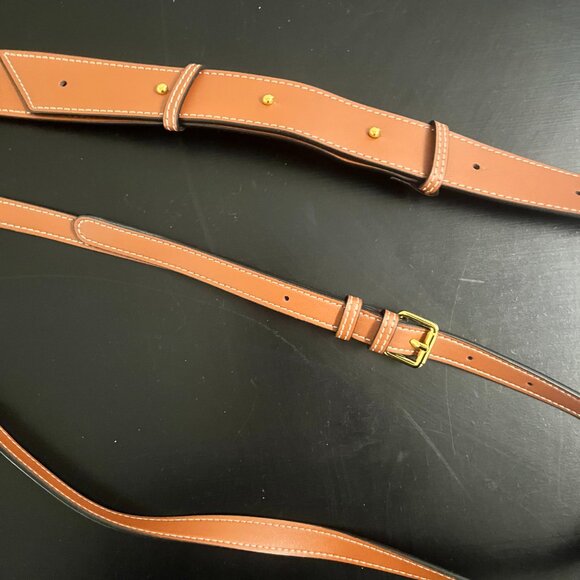 NEW Aallyn Ingrid Crossbody Shoulder Purse Bag Cognac Brown - Picture 16 of 16